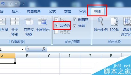 Excel网格线不见了怎么办？Excel网格线不显示的解决方法