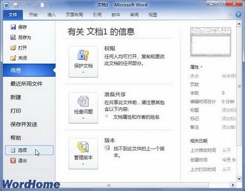 怎么在Word2010中启用或禁用Office加载项