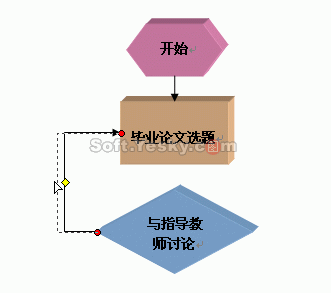 word制作流程图