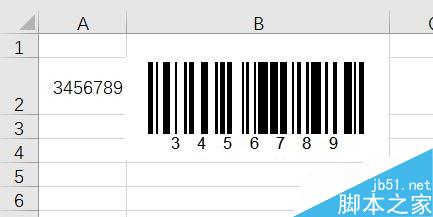 Excel制作条形码的方法