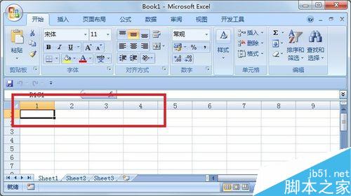 如何更改Excel2007的列名显示