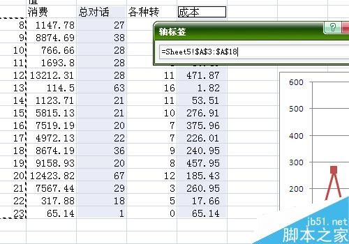 Excel制作折线图怎么修改横坐标