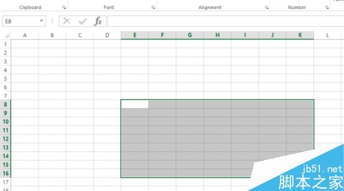 Excel 选区选定及行数列数查看（2013版）