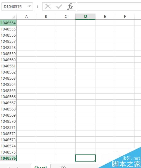 Excel 选区选定及行数列数查看（2013版）