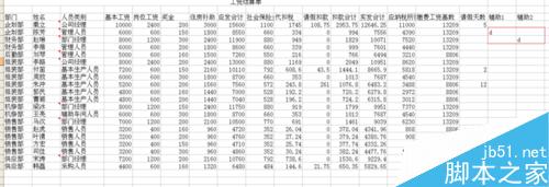 excel中如何制作工资条