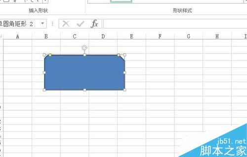 如何在excel 2010中插入不同的形状并作更改？