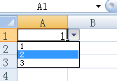 在Excel单元格中使用下拉框的方法 
