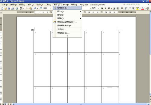 word制作表格中常用到的斜表头