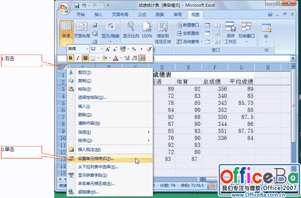 Excel 2007工作表的保护 三联