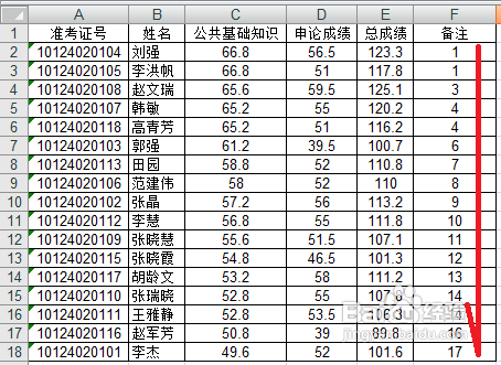 excel表格如何排序