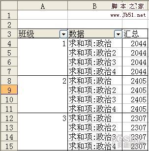 用EXCEL快速统计和分析成绩分布情况