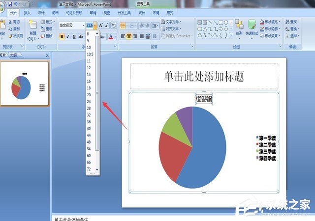 在PPT中怎么制作图表？PPT制作图表的方法