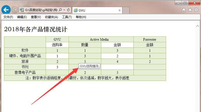 Word2010表格怎么添加附加信息?